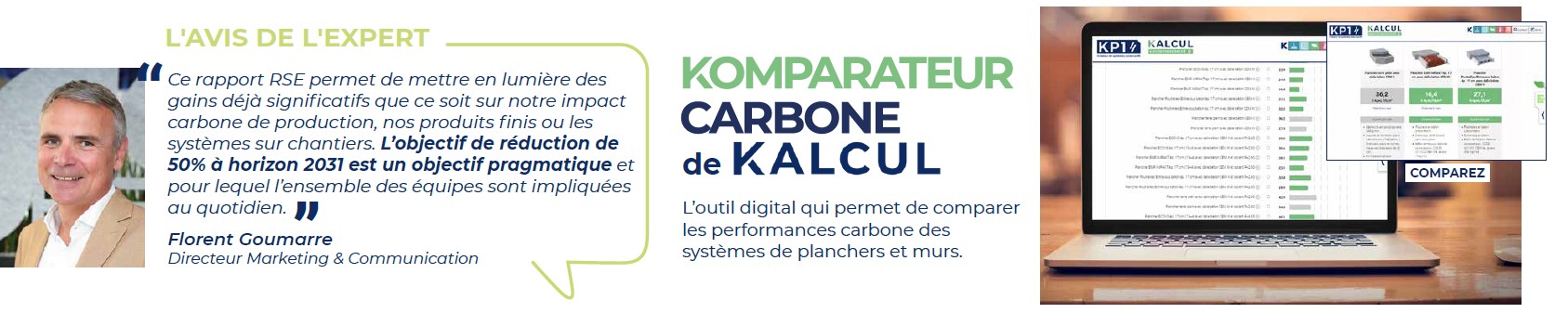 Démarche bas carbone de KP1