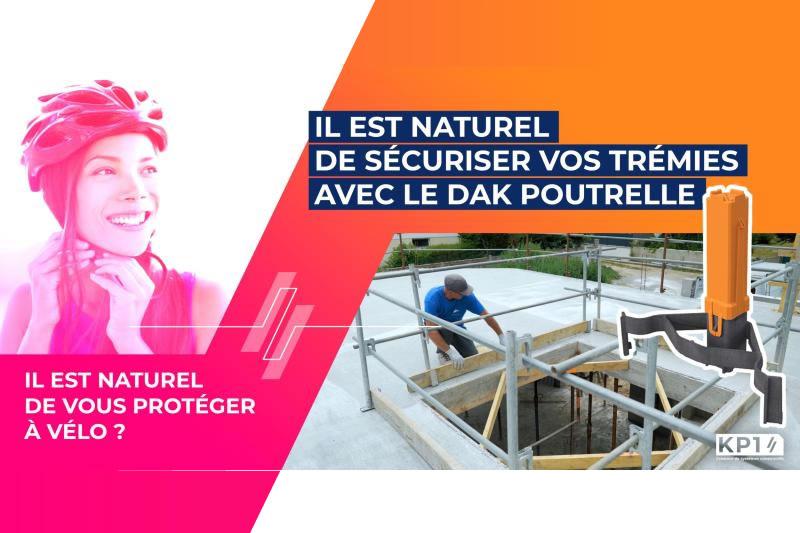 DAK poutrelle - garde corps pour chantier