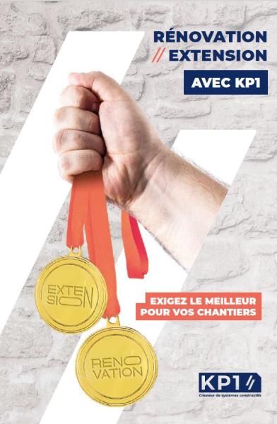 Les solutions KP1 pour la rénovation et l'extension de vos chantiers