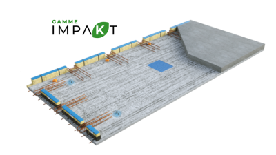 Dalle plane Velta Primera V, support isolant plancher chauffant - Groupe  Afriso